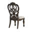 Chaise d'appoint rembourrée Arvo Qeen Anne