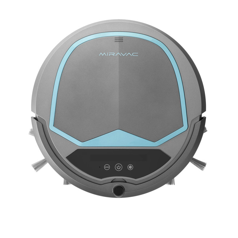 MIRAVAC Cordless Bagless Robotic Vacuum & Mop, Blue
