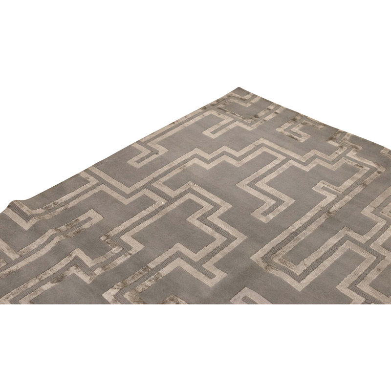 Hand Knotted Area Rug in Biscotti