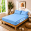 40cm Extra Deep Fitted Sheet - Luxury Microfiber Deep Pocket Bed Sheet Secure Fit-121863307-121863315