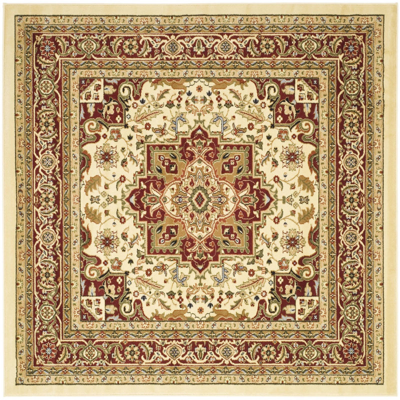 Bilbrook Oriental Area Rug, Square 183 cm