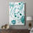 Budding Flower III -Custom Wrapped Gallery Cavas