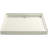 Groove 48" x 36" Single Threshold Rear Center Drain Shower Base-10978674-119009542
