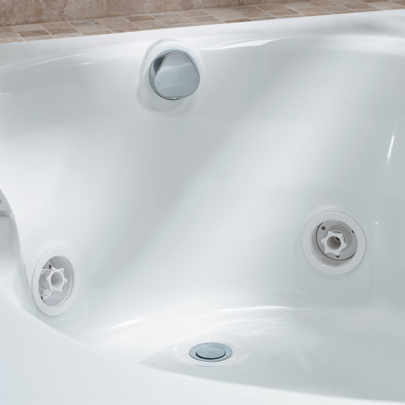 Drain de baignoire rotatif universel 1,5 "avec trop-plein, Chrome