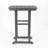 3-Piece HDPE Bar-Height Patio Bistro Set, 42.1" Square High Top Pub Table + 2 Bar Chairs, All-Weather Outdoor Dining Set-488914084