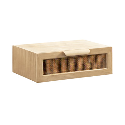 Ori Rattan Floating Side Table