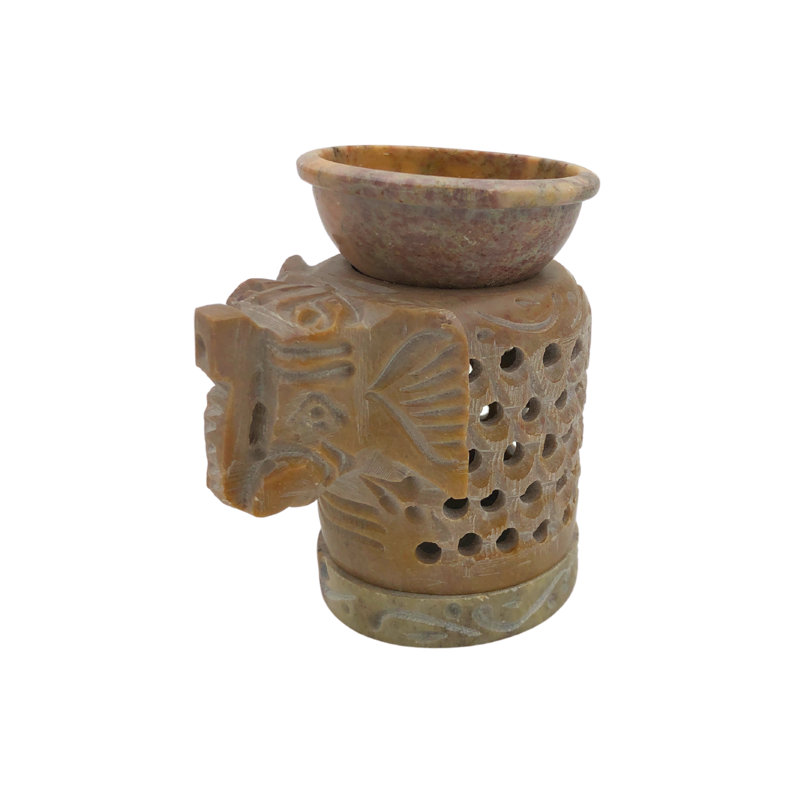 6'' H Stone Tabletop Tealight Holder