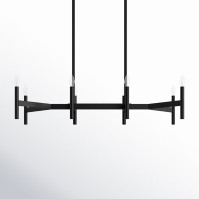 Martella 8 - Light Metal Dimmable Kitchen Island Chandelier