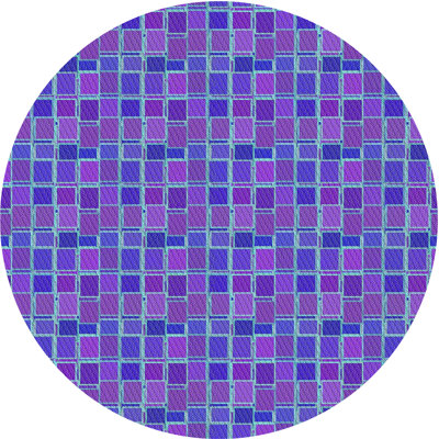Tapis mauve / bleu Diezel