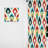 Orange Ikat Nomadic Tribe Blend Fuse - Vintage Velvet Curtain - Room Darkening - 1 Panel-107611952