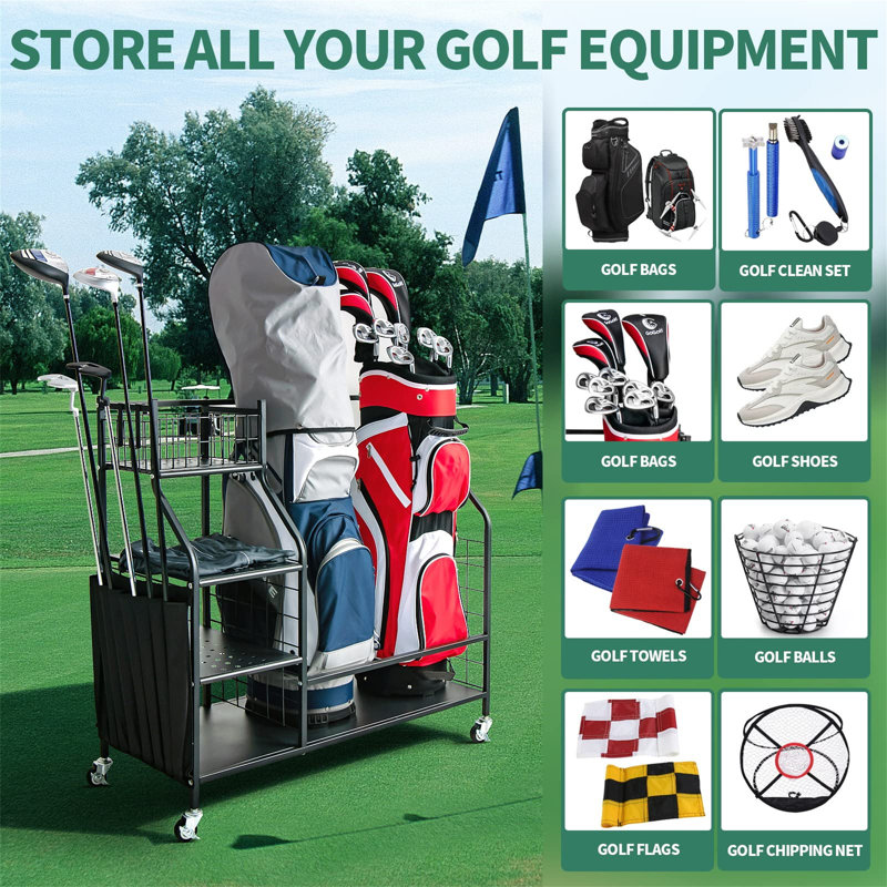 Metal Sports Rack