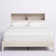 Malle Queen Bookcase Platform Bed with USBs