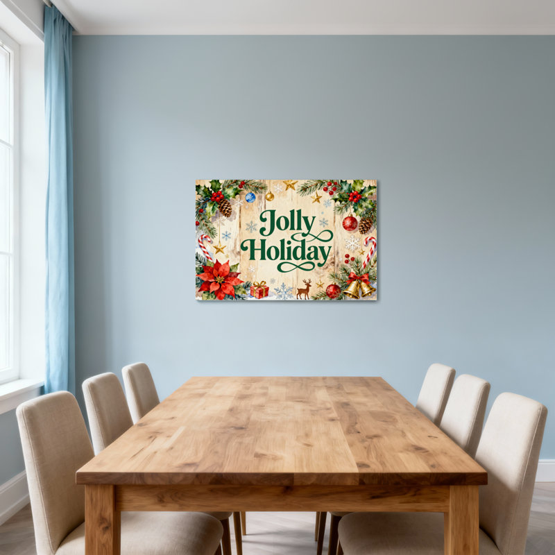 Motif décoratif de Noël, H 28 po x l 40 po