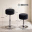 Swivel Upholstered Bar Stool-136963013