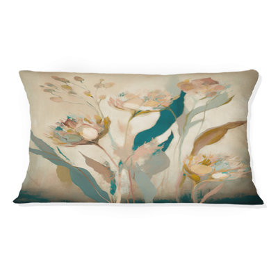 Coussin décoratif Wild Flowers In Faded Vintage Colors IV