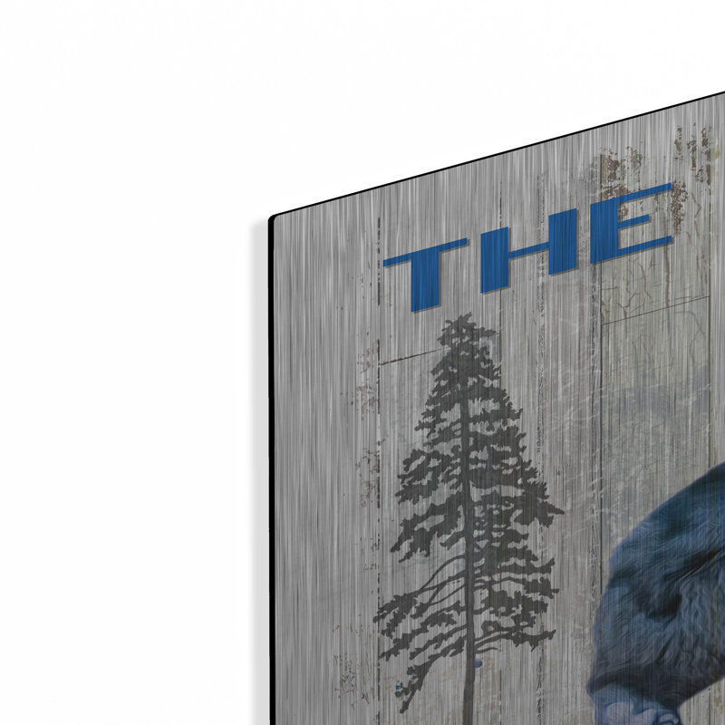 «The Blue Bear» par Lightbox Journal, H 36 po x l 24 po