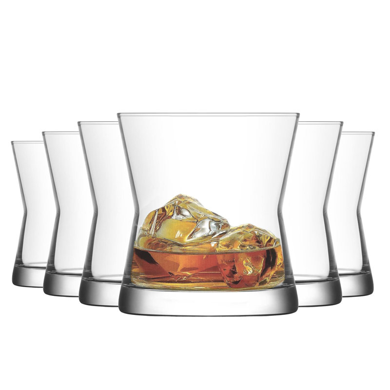 Derin 300ml Whiskey Glass Set, 6