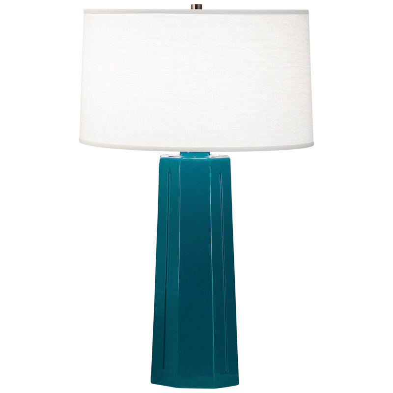 Mason Table Lamp, Peacock