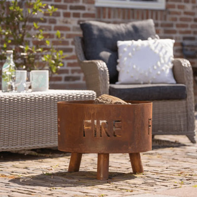RedFire Fire Pit Fulla Rust