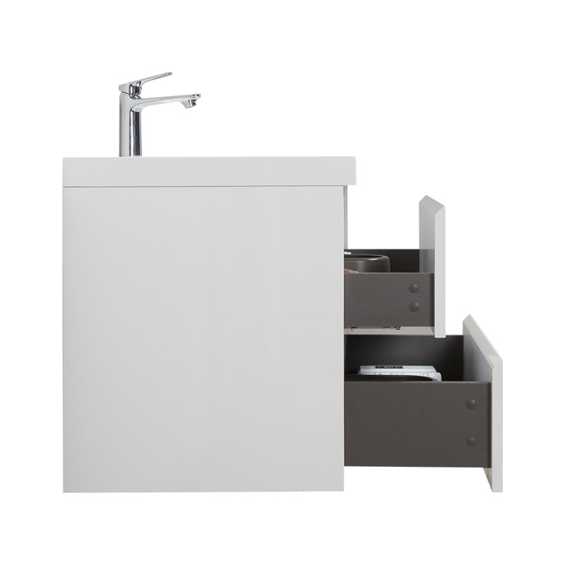 30" Floating Bathroom Vanity With Sink