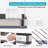 Large Dish Drying Rack, Multipurpose 2 Tier Dish Racks for Kitchen Counter, 304 Stainless, Extra Large Drain Board, (Gray)