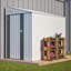 Remise Lean-To avec porte verrouillable-127286754