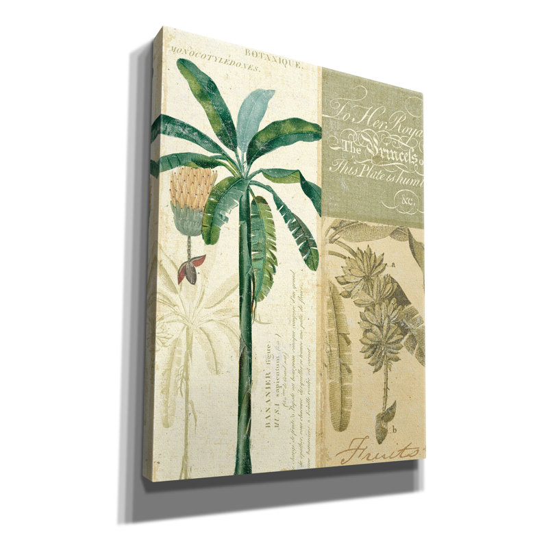 «Palm Study II» par NBL Studio, H 16 po x l 12 po x P 0,75 po