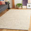 Tapis en laine / coton tissé à la main Stepanas en ivoire / beige-2066268318