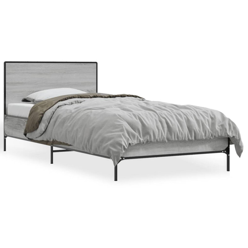 Paza Bed, Grey Sonoma, Small Single (2'6)