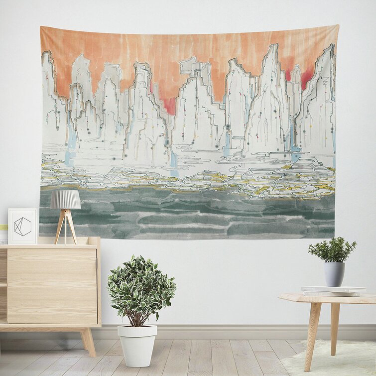 Hjelm Kategori rør Ebern Designs Multi-Functional Painting Hills Tapestry with Hanging  Accessories Included & Reviews | Wayfair