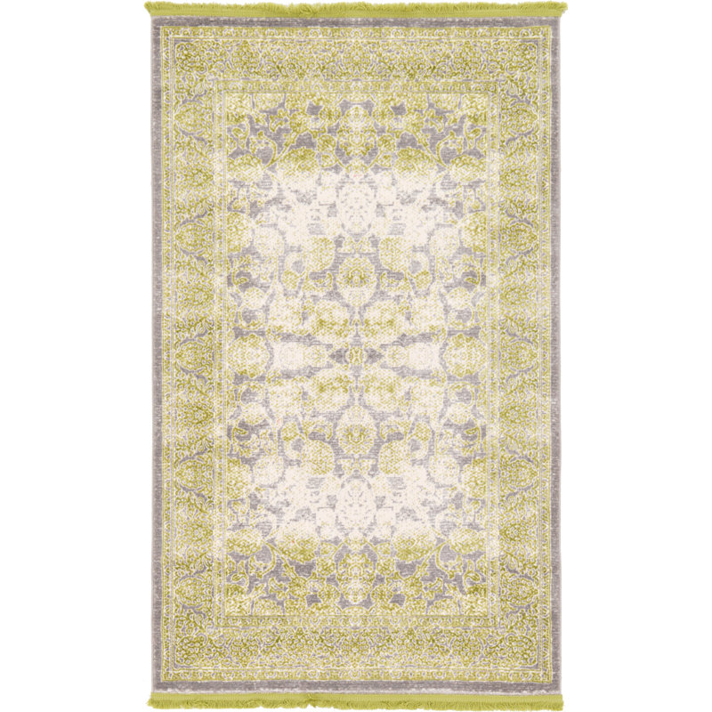 Folkeste Oriental Indoor Rug, Rectangle 3'3" x 5'3"