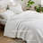 Couvre-lit 100% coton 3 pièces avec taies décoratives -110437561-106246584