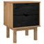 45cm W Solid Wood Bedside Table