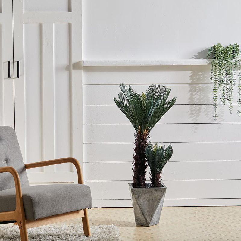 90cm Faux Palm Tree in Planter