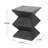 Outdoor Lightweight Concrete Side Table