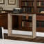 Console 36 pouces en bois avec tablette inférieure, canapé d'entrée moderne pour salon, couloir ou bureau, finition grise vieillie
