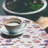 Ebern Designs Tea Party Fitted Round Tablecloth Champagne and Multicolor-1639619494