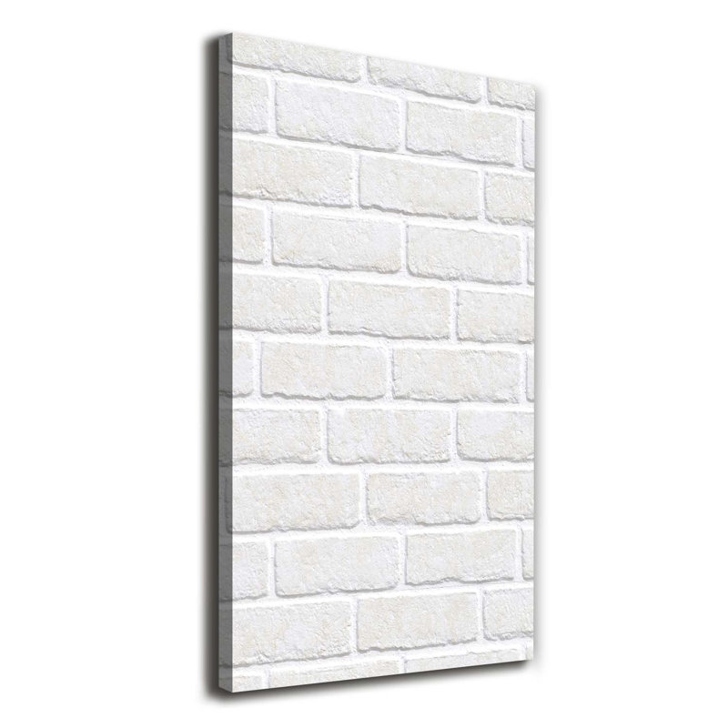 Brick Wall - Wrapped Canvas Print