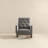 Fabric Solid Wood Rocking Chair-1426407055