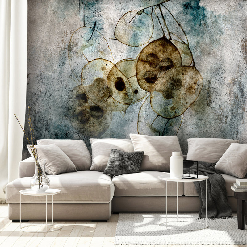 Alvard Peel & Stick Abstract Wallpaper Roll, 124" L x 173.6" W