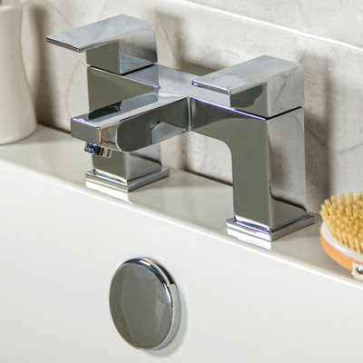2 Handle Deck Bath Faucet Bath Filler