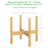 Demarkus Wood Plant Stand-1286971234