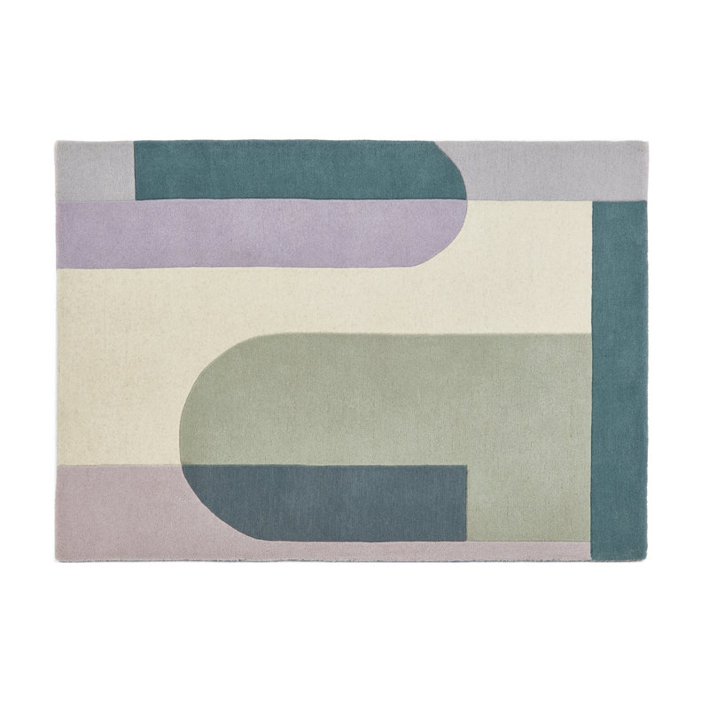 Bletchley Geometric Hand Woven Area Rug, Rectangle 200 x 290cm