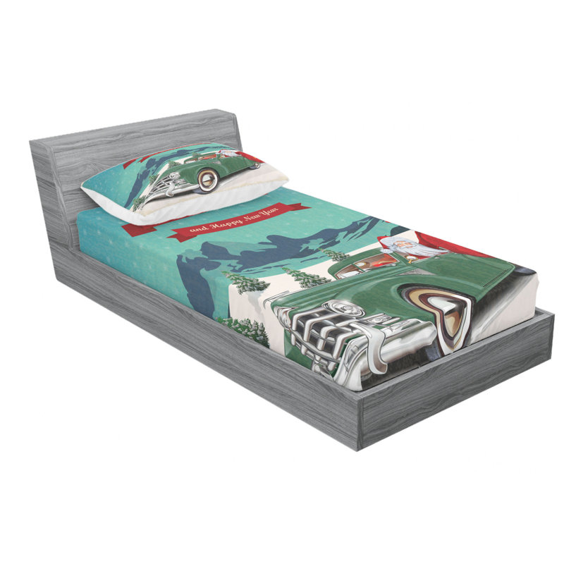 Microfiber Sheet Set, Twin XL Sheet Set with Fitted Sheet