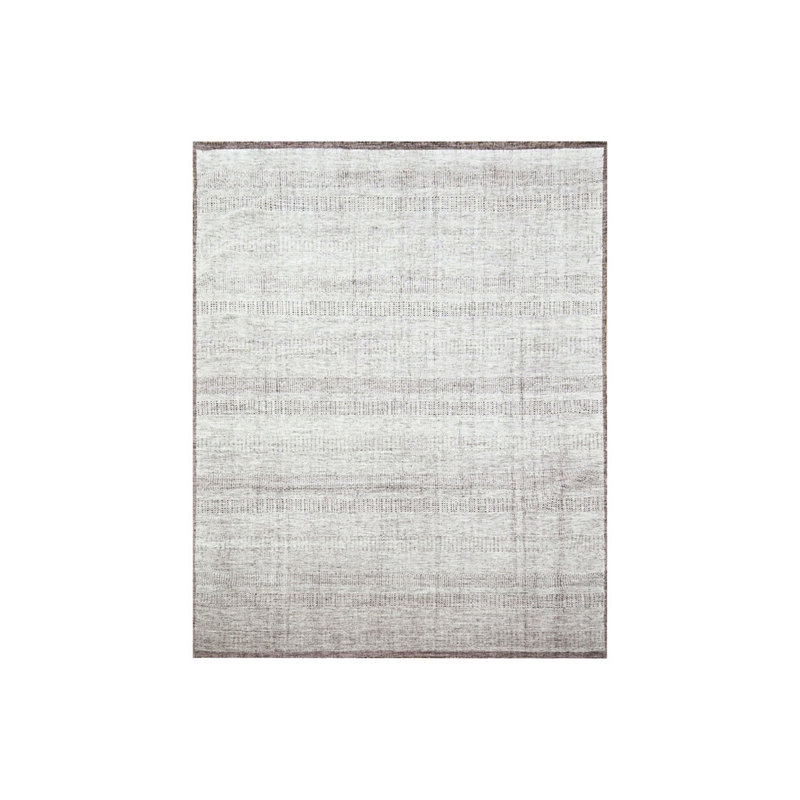Tapis oriental rouge en laine nouée à la main 8 pi x 10 pi 271704CA547D42F6BE5A8B8AE633A4D0