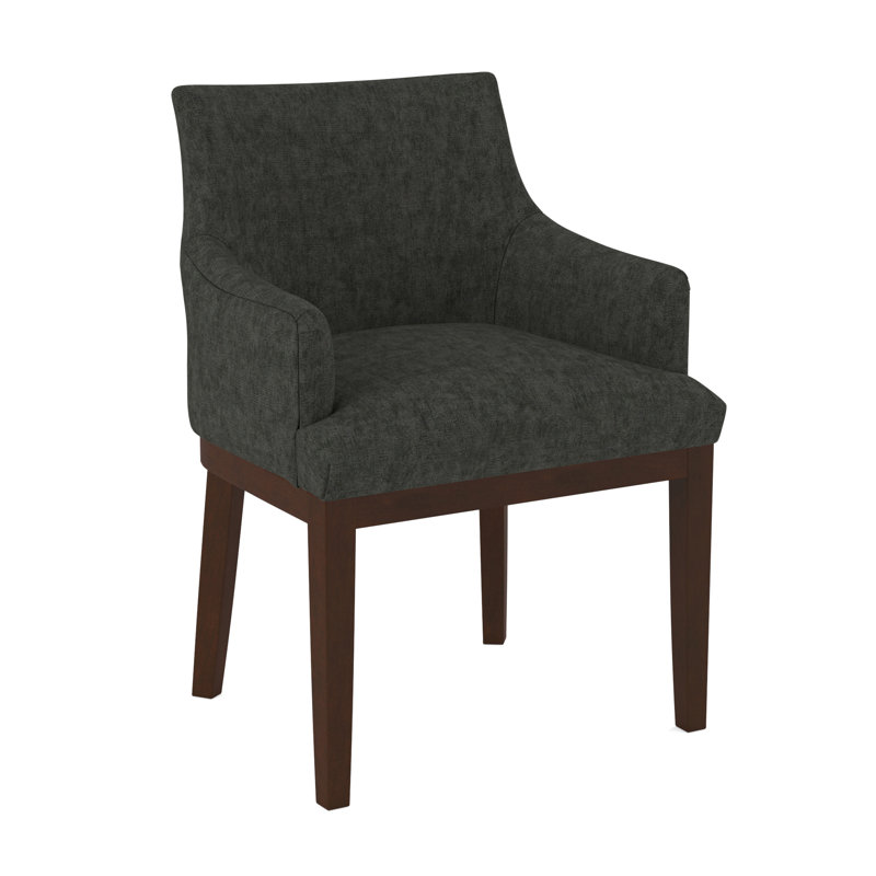 Upholstered Arm Chair, Evolution Dude Ranch, Pecan