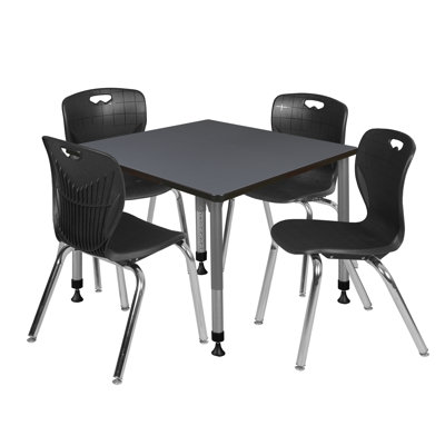 Ensemble de table de salle à manger et chaise Romig Kee