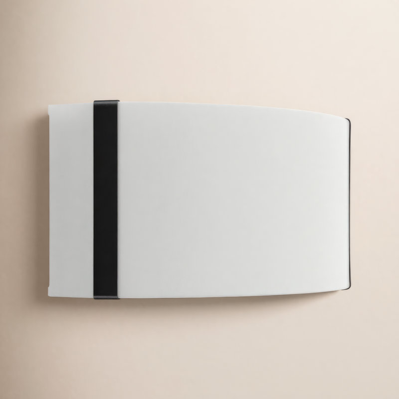 Altman 2 - Light Dimmable Flush Mounted Sconce, Black