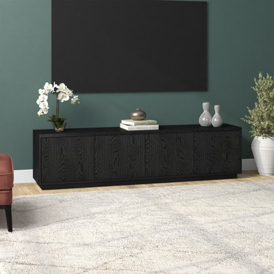Hanson Rectangular Fluted TV Stand for TV's up to 85"