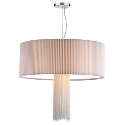 Luminaire suspendu tambour simple à 1 lumière Thorson